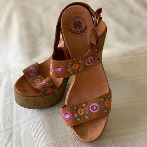 Lucky Brand Platform Sandals